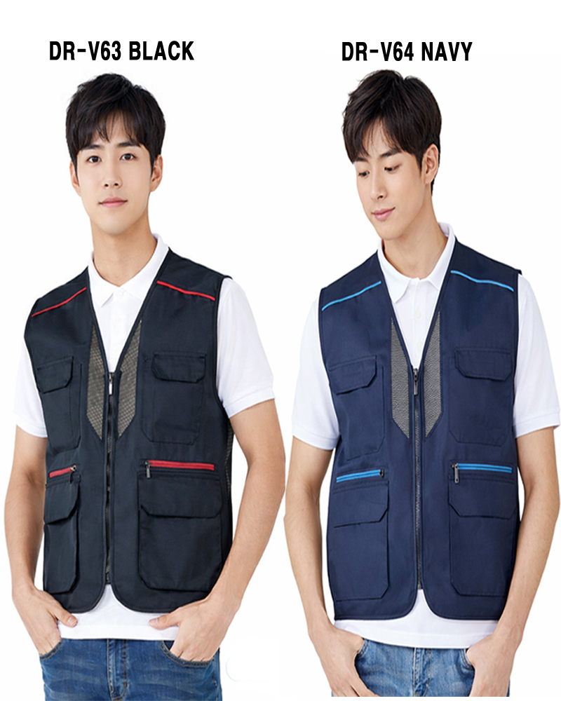 DR-V63(검정)/DR-V64(곤색)/등망사